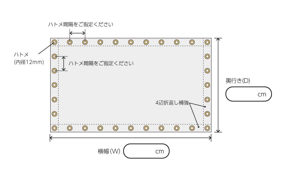 トラックシート採寸方法